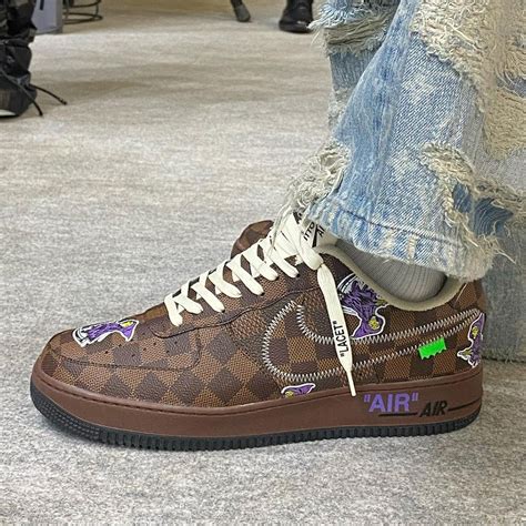 louis vuitton nike air force 1 low